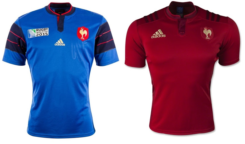 ラグビーワールドカップ2015のフランスのユニフォーム