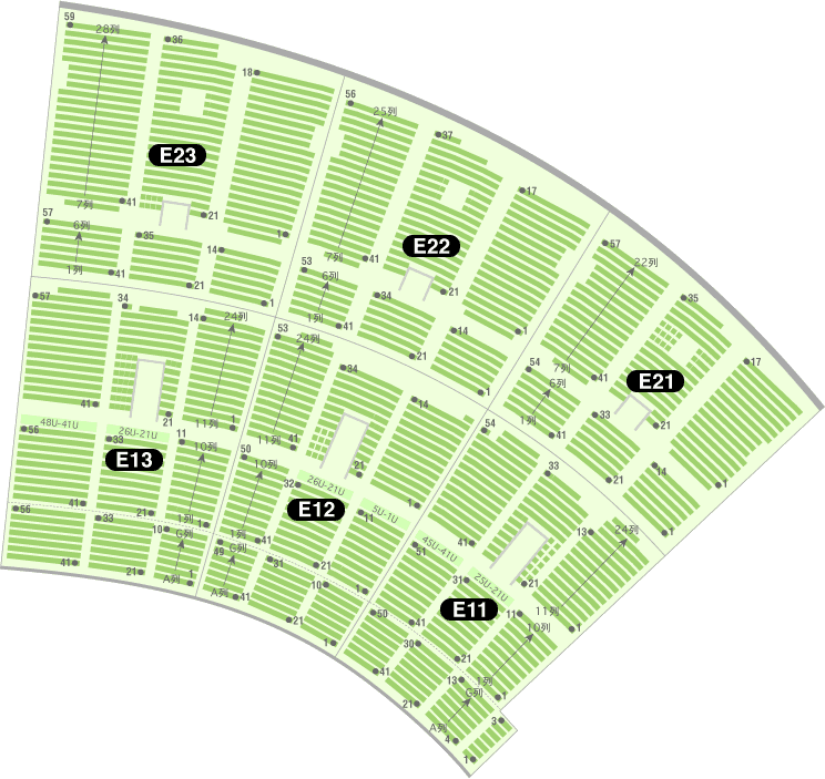 小笠山総合運動公園エコパスタジアムの座席表・シートマップ・座席番号