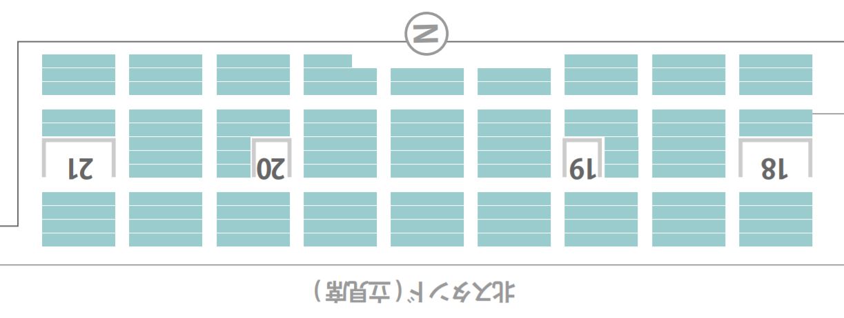 ラグビートップリーグ東京秩父宮ラグビー場の座席表シートマップ